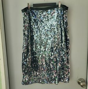 Nine West Sequin Skirt XXL
